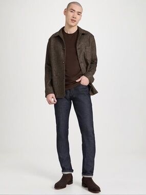 A.P.C. APC New Standard Selvedge Raw Denim Dark wash Jeans 100% Cotton Size 27